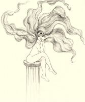Windblown Hair